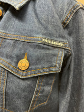 Load image into Gallery viewer, Get Lucky Dark Denim Jacket (Size L)
