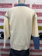 Cargar imagen en el visor de la galería, Patchwork Knit Sweater (Fits L)