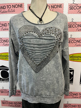Cargar imagen en el visor de la galería, Maritime Gemstone Heart Long Sleeve (Size L)