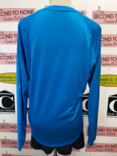 Cargar imagen en el visor de la galería, Adidas Blue Activewear Long Sleeve (Size L)