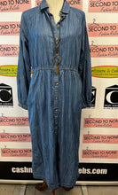 Charger l'image dans la galerie, FatFace UK Long Denim Dress (Size 10R/UK 14R)
