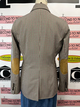 Cargar imagen en el visor de la galería, Micro Gingham Print Oxford Blazer (Size L)
