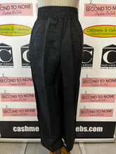 Cargar imagen en el visor de la galería, 100% Black Linen Pants (Size M)