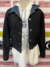Cargar imagen en el visor de la galería, Vintage L.A Blue Jeans Reversible Denim Coat (Size XS/ S Petite)