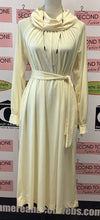 Load image into Gallery viewer, Vintage Cream Cowl Gown (8)