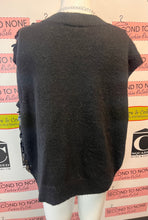 Load image into Gallery viewer, Black Large Sequin Sweater Vest (Size L)