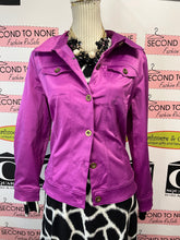 Cargar imagen en el visor de la galería, Joan Rivers Royal Purple Jacket (Size M)