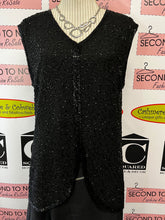 Load image into Gallery viewer, Vintage Addition-Elle Fully Beaded Blouse (Size 16)