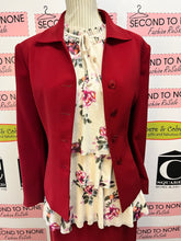 Load image into Gallery viewer, Red 2-Piece Skirt/Jacket Set (Size 14P)