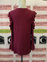 Load image into Gallery viewer, Karl Lagerfeld Cold Shoulder Long Sleeve (Size M)