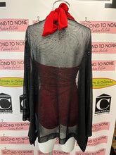 Cargar imagen en el visor de la galería, Black Sheer Firework Embellished Cover (Size L/XL)