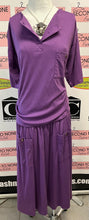 Load image into Gallery viewer, Vintage Purple Jersey Skirt & Skirt Lounge Set (Size 12)