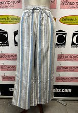 Cargar imagen en el visor de la galería, Linen/Cotton Striped Wide-Leg Pants (Only 1 2XL Left!)