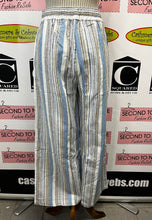 Cargar imagen en el visor de la galería, Linen/Cotton Striped Wide-Leg Pants (Only 1 2XL Left!)