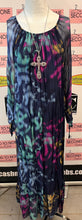 Cargar imagen en el visor de la galería, NWT Italian-Made Silk-Blend Maxi Dress (One Size)