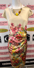 Load image into Gallery viewer, Joseph Ribkoff Satin Floral Dress (Size 14)