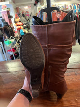 Charger l'image dans la galerie, Aldo Tall Brown Buckle Boots (Size 8.5)