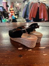 Charger l'image dans la galerie, Browns Shoes Black Suede Wedge Espadrilles (Size 5/EU 36)
