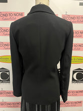 Charger l'image dans la galerie, Kasper Black & Gold Blazer (Size 10)