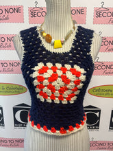 Load image into Gallery viewer, 70s Handmade Crochet Tank Top (Fits XS/S)