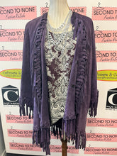 Load image into Gallery viewer, Style & Co. Purple-Print Top (Size M)