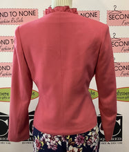 Load image into Gallery viewer, Vintage Pink Ruffle Jacket (M)