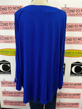 Load image into Gallery viewer, Royal Blue Grommet Tunic (Size 3X)