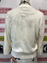 Load image into Gallery viewer, Kate Spade Pearl-Trimmed Cardigan (Size L)