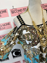 Load image into Gallery viewer, Joseph Ribkoff Cold-Shoulder Top (Size 6)