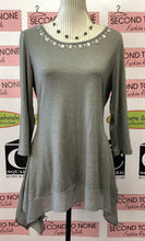 Load image into Gallery viewer, Gemstone Collar Top (S)