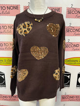 Charger l'image dans la galerie, Animal Prints Heart Sweater