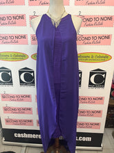 Load image into Gallery viewer, Deep Purple Evening Dress (Size 14)