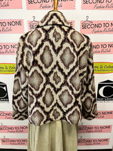 Load image into Gallery viewer, Textured Diamond-Pattern Jacket (Size L)