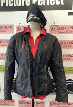 Load image into Gallery viewer, Flame Biker Jacket With Armour (XXL)