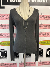 Load image into Gallery viewer, Alfred Sung Grey Long Sleeve (Size L)