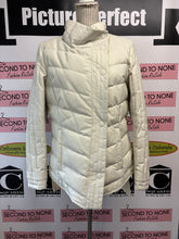 Load image into Gallery viewer, Danier White Genuine Leather Coat (Size L)
