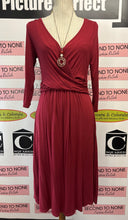 Charger l'image dans la galerie, Red Surplice Cocktail Dress (Size M)