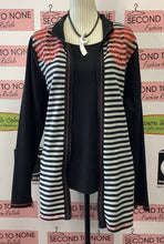 Load image into Gallery viewer, String Floral & Striped Cardi (2XL)