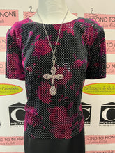 Load image into Gallery viewer, Vintage Algo Sparkly Poppy Top Dress (Size 14)