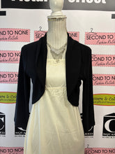 Load image into Gallery viewer, Frank Lyman Black Bolero (Size 12)