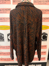 Load image into Gallery viewer, Pennington's Black & Red Print Tunic (Size 1X)