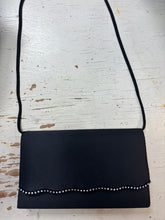 Cargar imagen en el visor de la galería, Black Rectangle Evening Bag