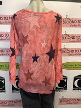 Load image into Gallery viewer, Label Starburst Top (Size S/M)
