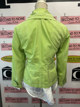 Cargar imagen en el visor de la galería, Tribal Lime Green Chic Jacket (Size 8)