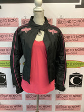 Load image into Gallery viewer, Bull Faster Pink Motorcycle Jacket With Armour (Size XS)