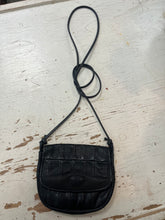 Load image into Gallery viewer, Vintage Black Patchwork Leather Crossbody