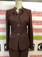 Load image into Gallery viewer, Calvin Klein Burgundy Pant Suit (Size 6)