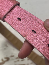 Load image into Gallery viewer, Sparkly Pink Leather Belt (Size M)