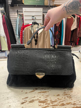 Load image into Gallery viewer, Adrienne Landau Black Fluffy Handbag