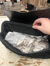 Load image into Gallery viewer, Adrienne Landau Black Fluffy Handbag